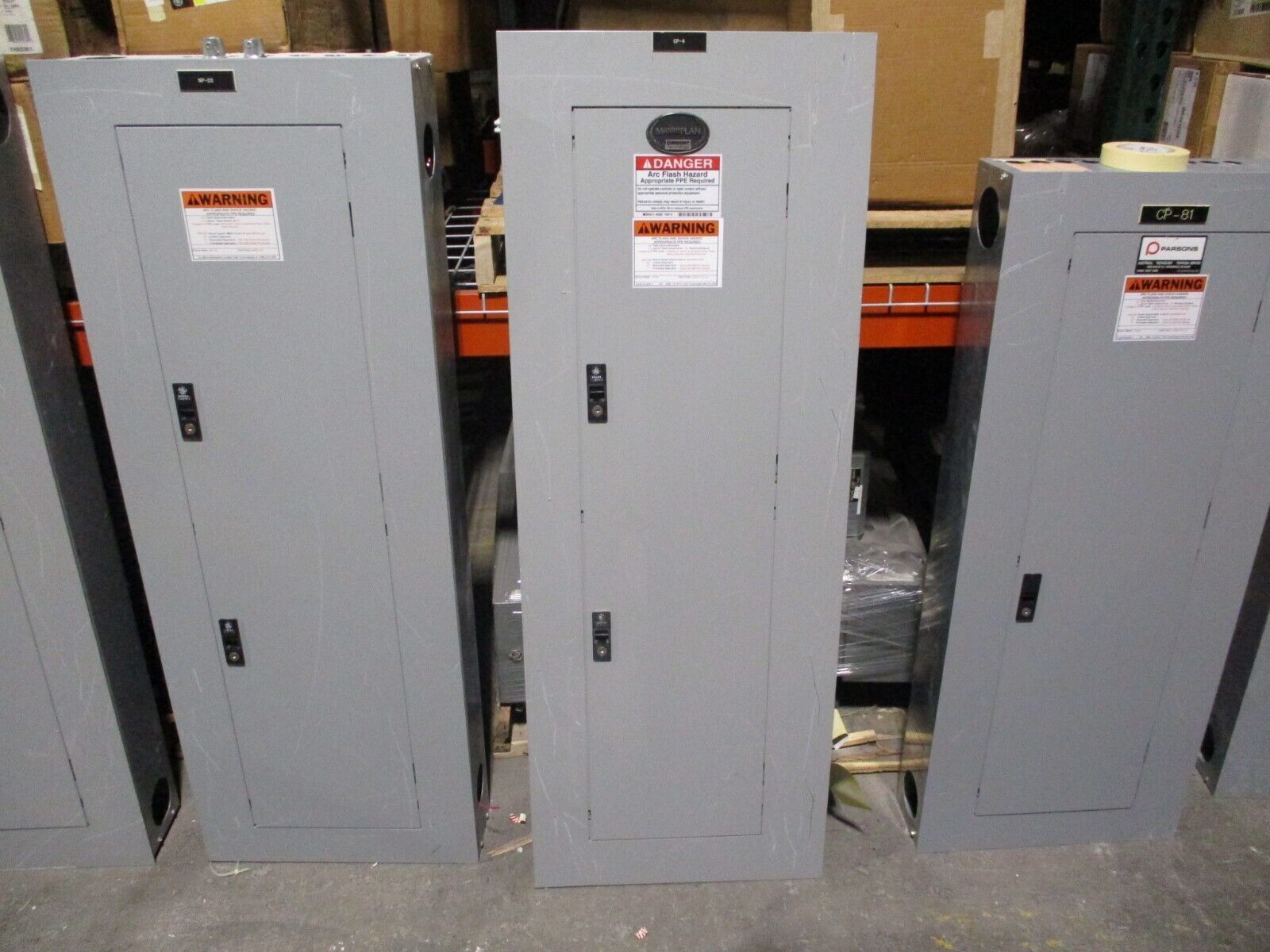 GE Main Breaker Circuit Breaker Panel AQF3422ABX 225A Max, 225A Main 240V Used
