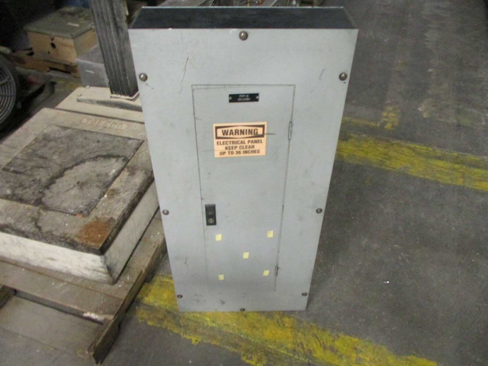 Westinghouse Main Breaker Circuit Breaker Panel 5158C03G20 225A Max 208Y/120 3Ph
