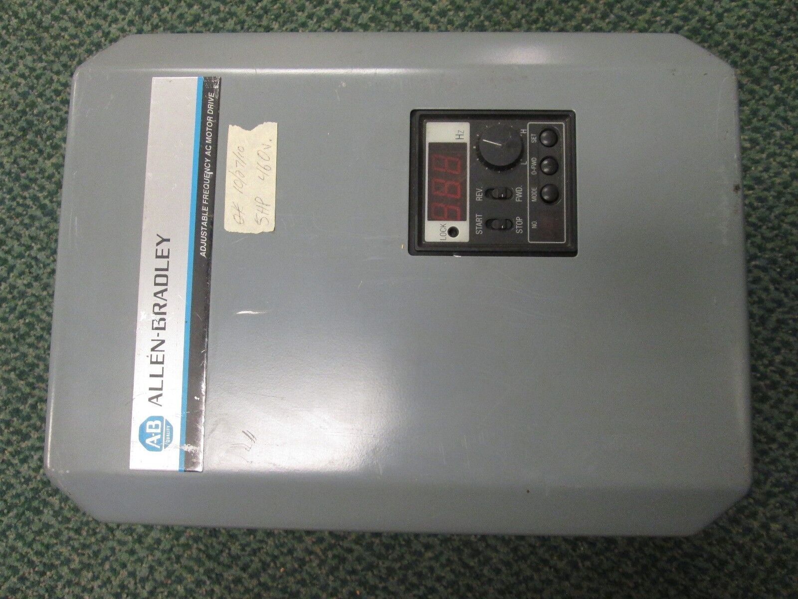 Allen-Bradley AC Drive 1333-CAB 5HP *Missing Cover Screw* Used