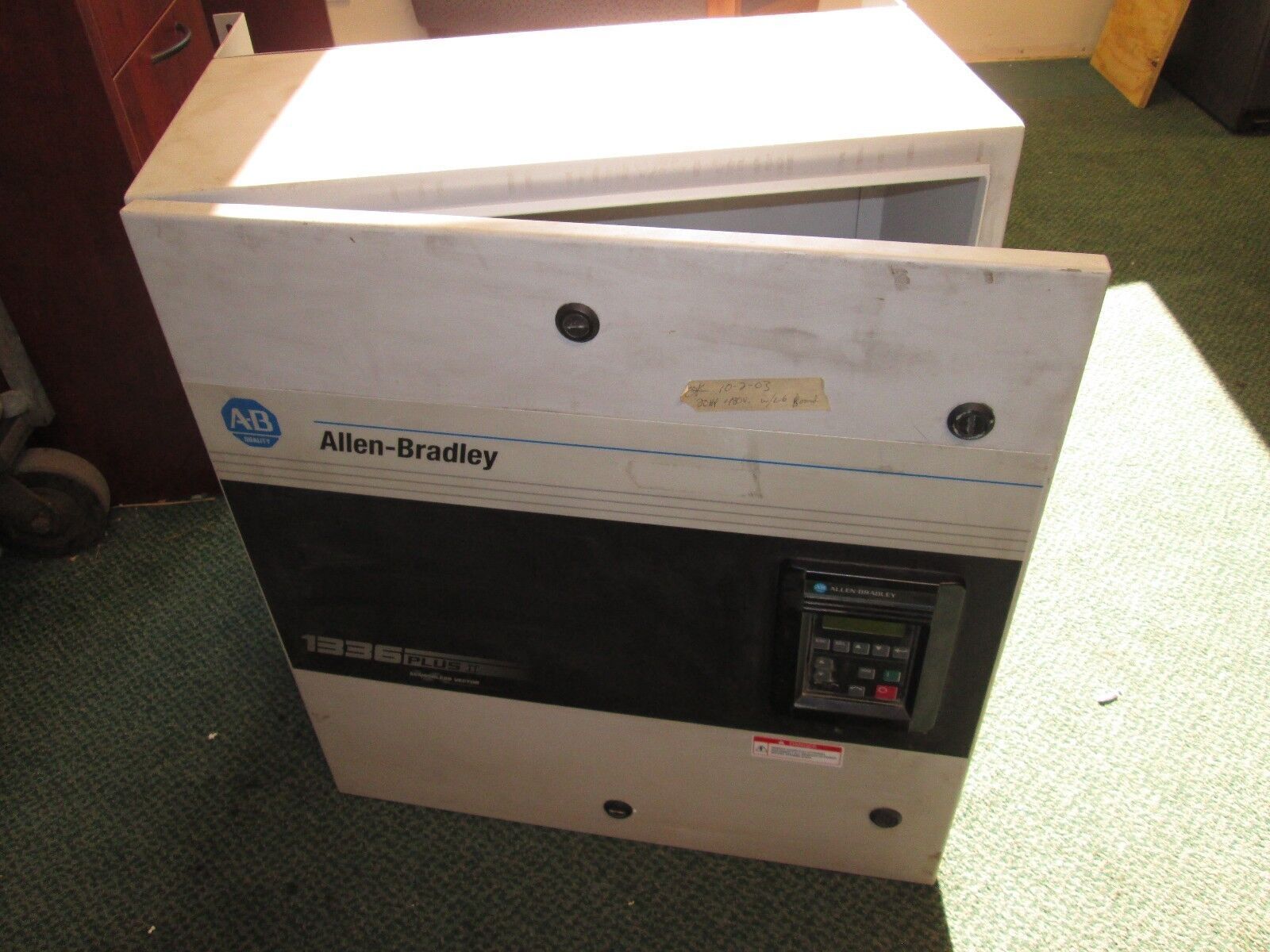 Allen-Bradley 1336 Plus II Drive 1336F-BRF200-AJ-EN-HJ2 20HP w/ L6 Board Used