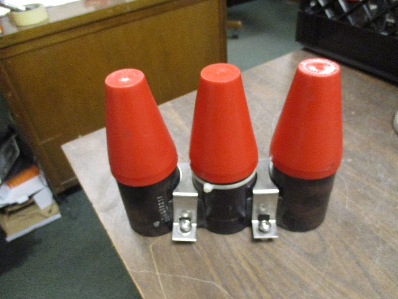 RTE Dead End Plug 2637163C 8.3/14.4KV 200A Used