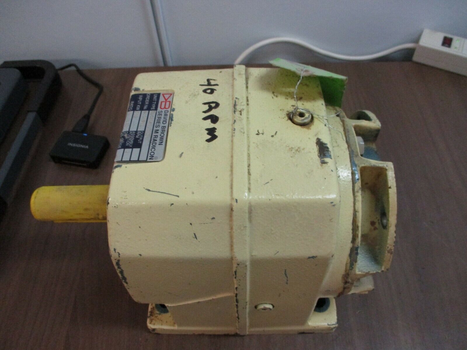 David Brown Series M Radicon Gear Reducer M062045.BANQ Ratio: 42.43:1 Used