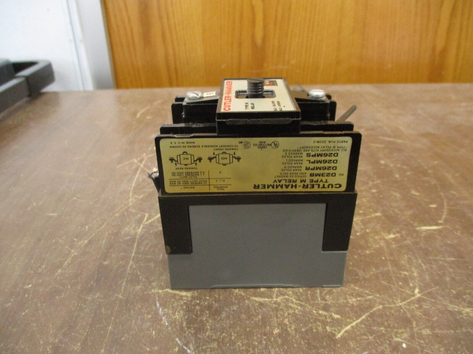 Cutler-Hammer Type M Relay D26MB 120V Coil *Lot of 2* Used