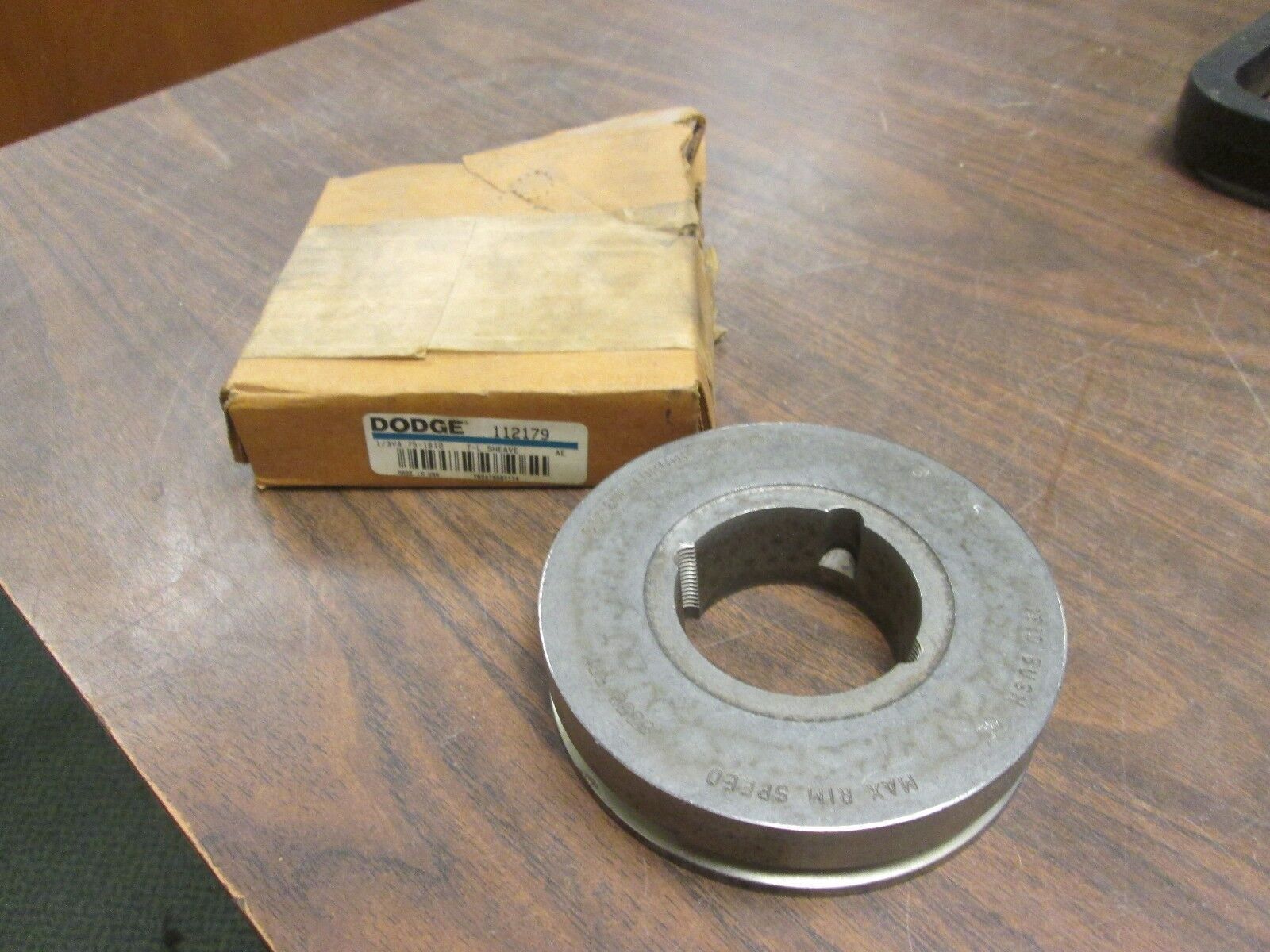 Dodge Taper-Lock Sheave 112179 1/3V4.75-1610 New Surplus