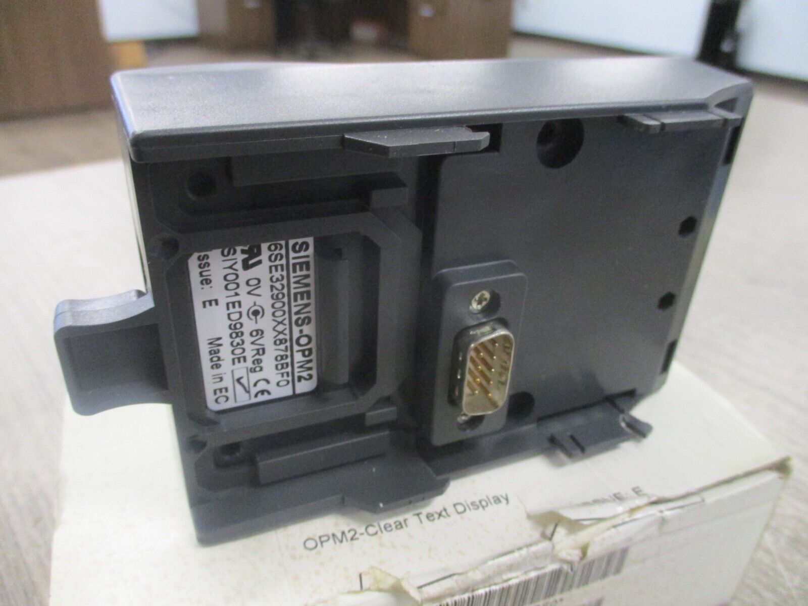 Siemens OPM2 Clear Text Display Keypad 6SE32900XX878BF0 Iss. E New Surplus