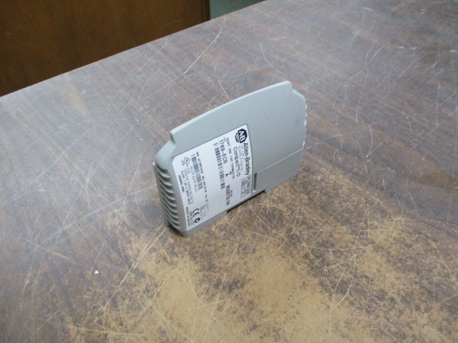 Allen-Bradley Compact I/O Right End Cap/Terminator 1769-ECR Ser. A Used