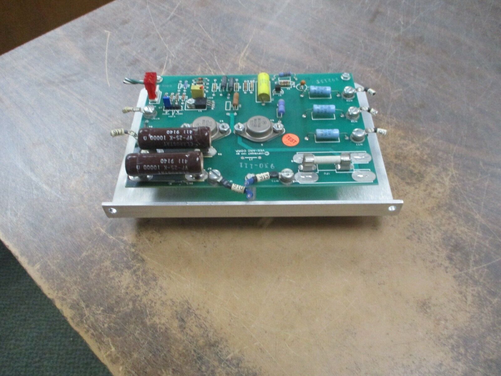Vee-Arc Discharge Board 930-111 Used