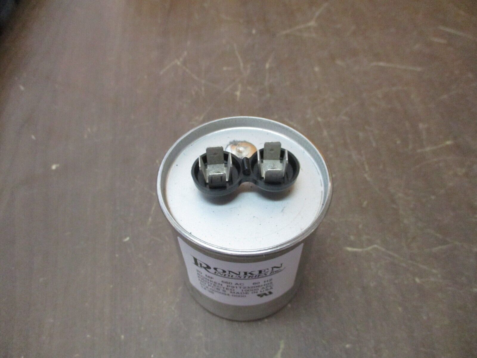 Ronken Capacitor P91T23206H05 20MF 660V 60Hz Used