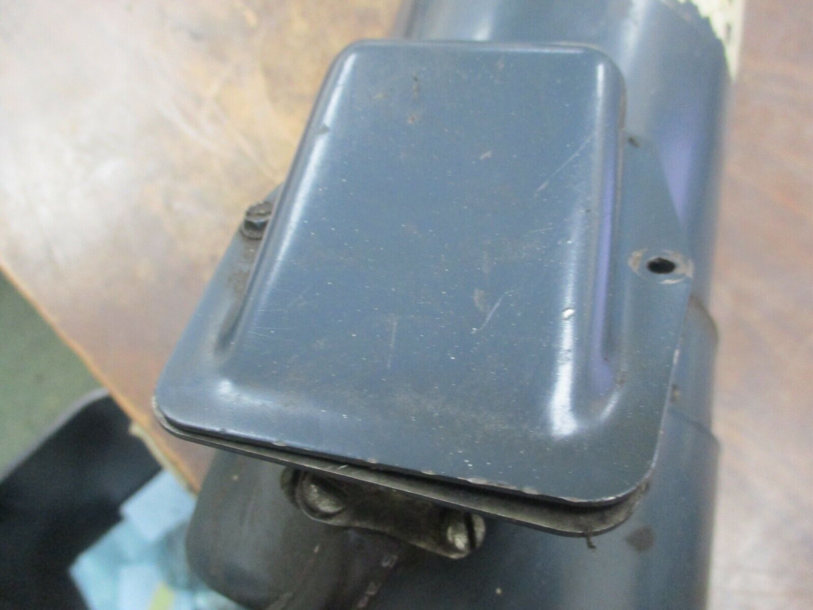 Electrol Co. DC Motor M4621AB 1.0HP 1800RPM 180V 5.35A ENCL:TEFC Used