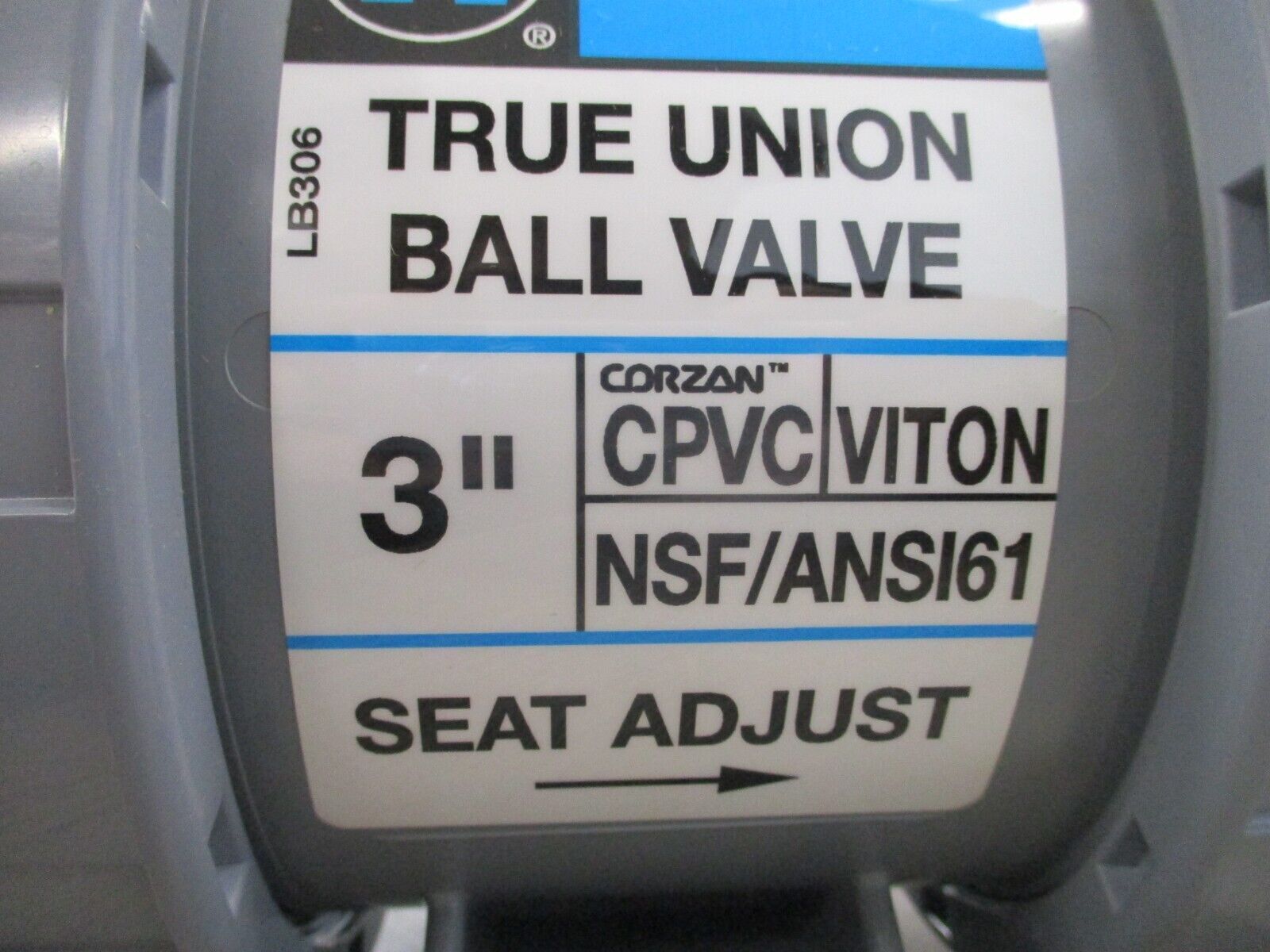 Hayward CPVC True Union Ball Valve TB2300T 3" New Surplus