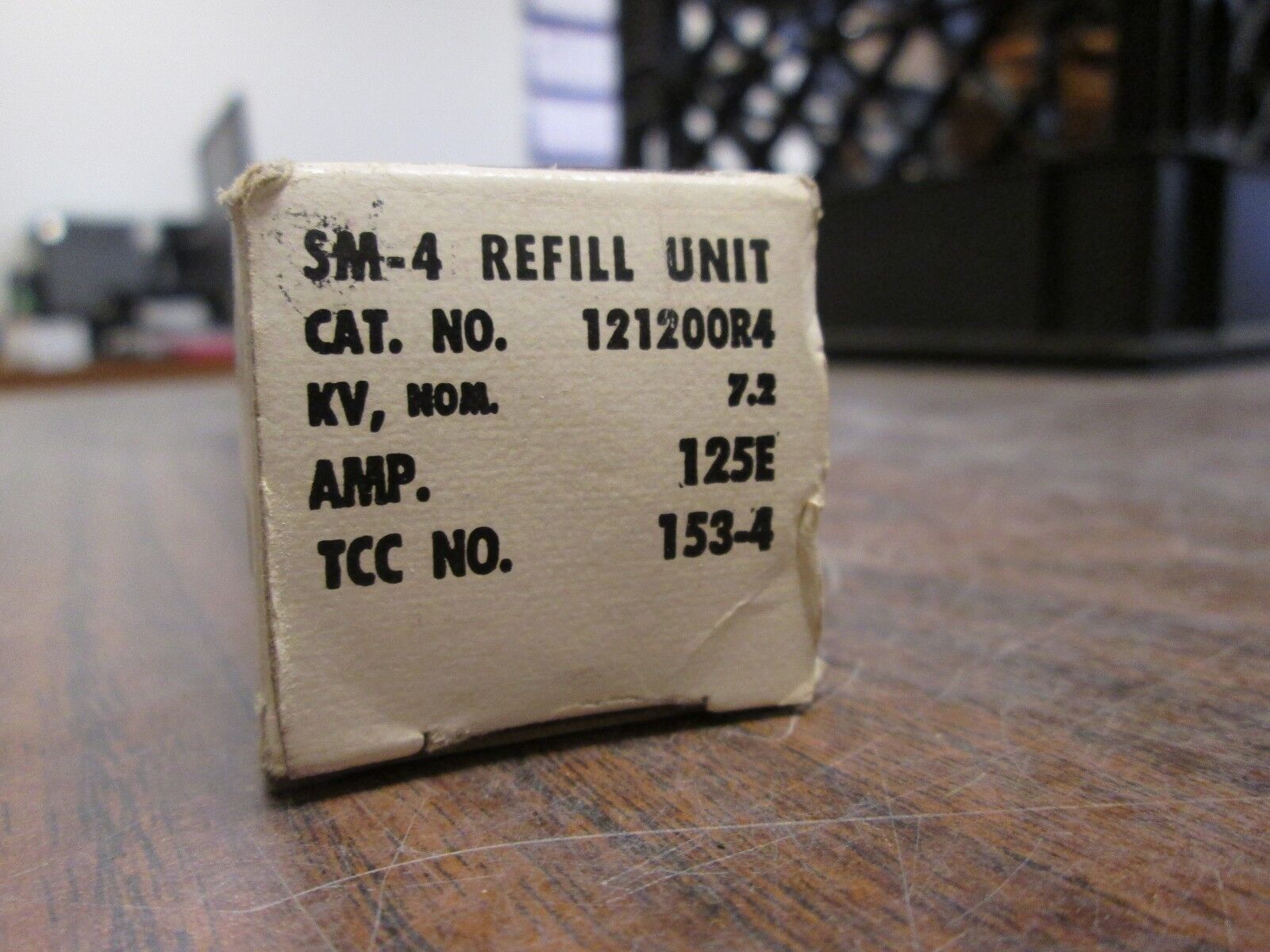 S&C SM-4 Power Fuse Refill Unit 121200-R4 7.2KV 125A New Surplus