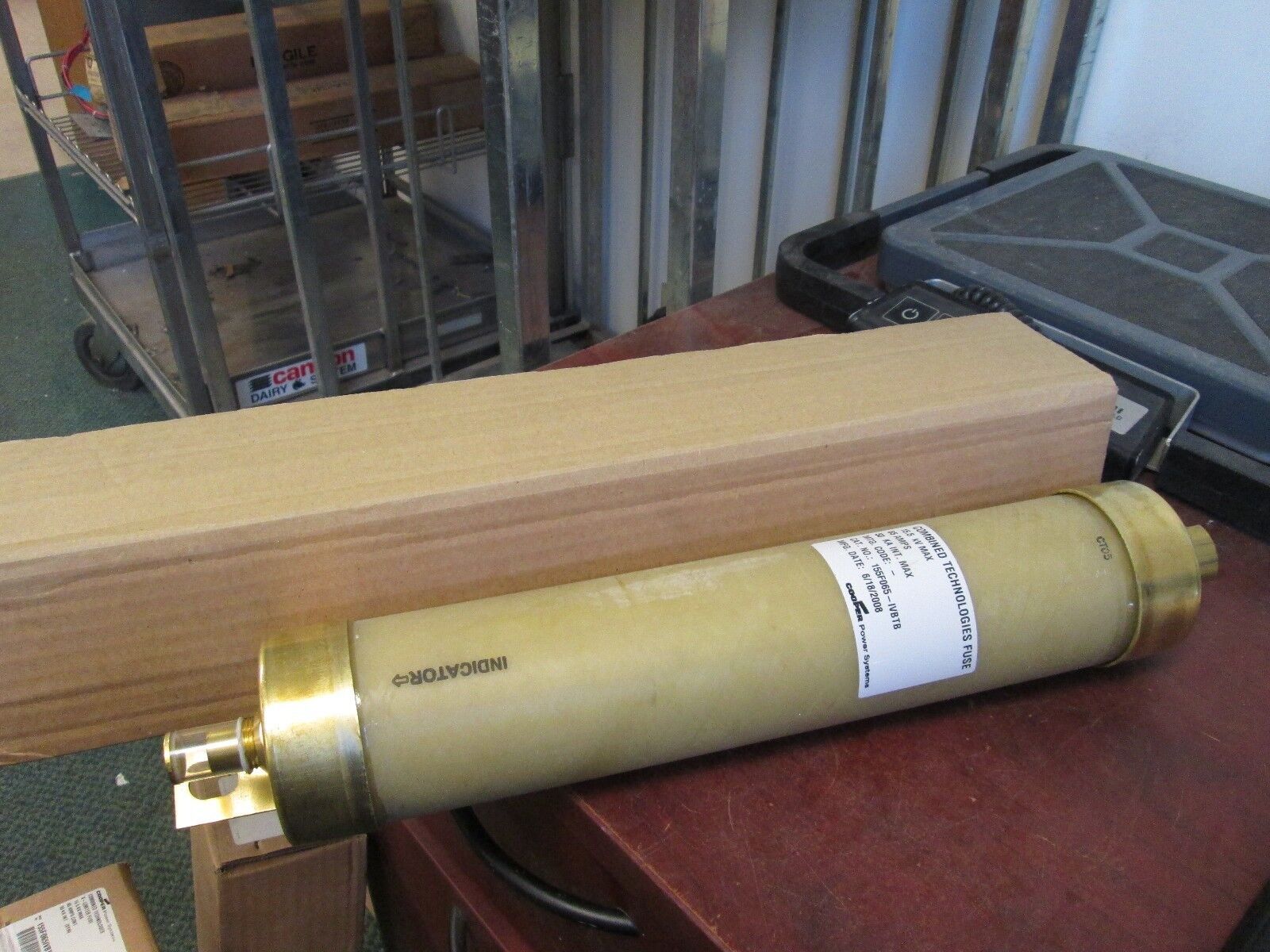 Cooper Fuse 155F062-IVBTB 15.5KVA 65A 50KA Int. Max New Surplus
