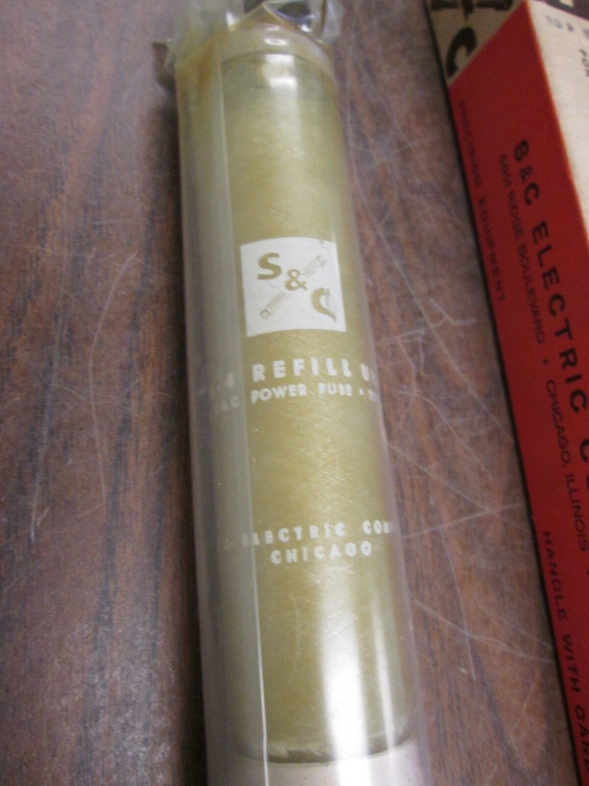 S&C SM-4 Power Fuse Refill Unit 122020-R4 14.4KV 13A New Surplus