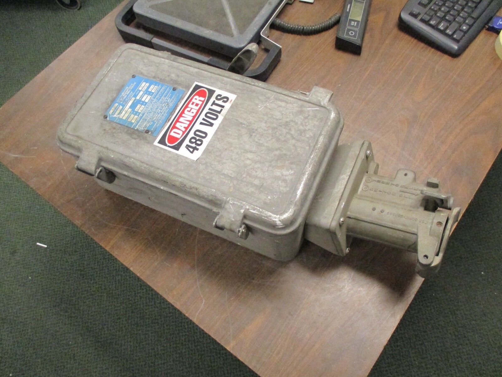 Crouse-Hinds Explosion Proof Fusible Disconnect Switch WSR6351 60A 600V 3P Used