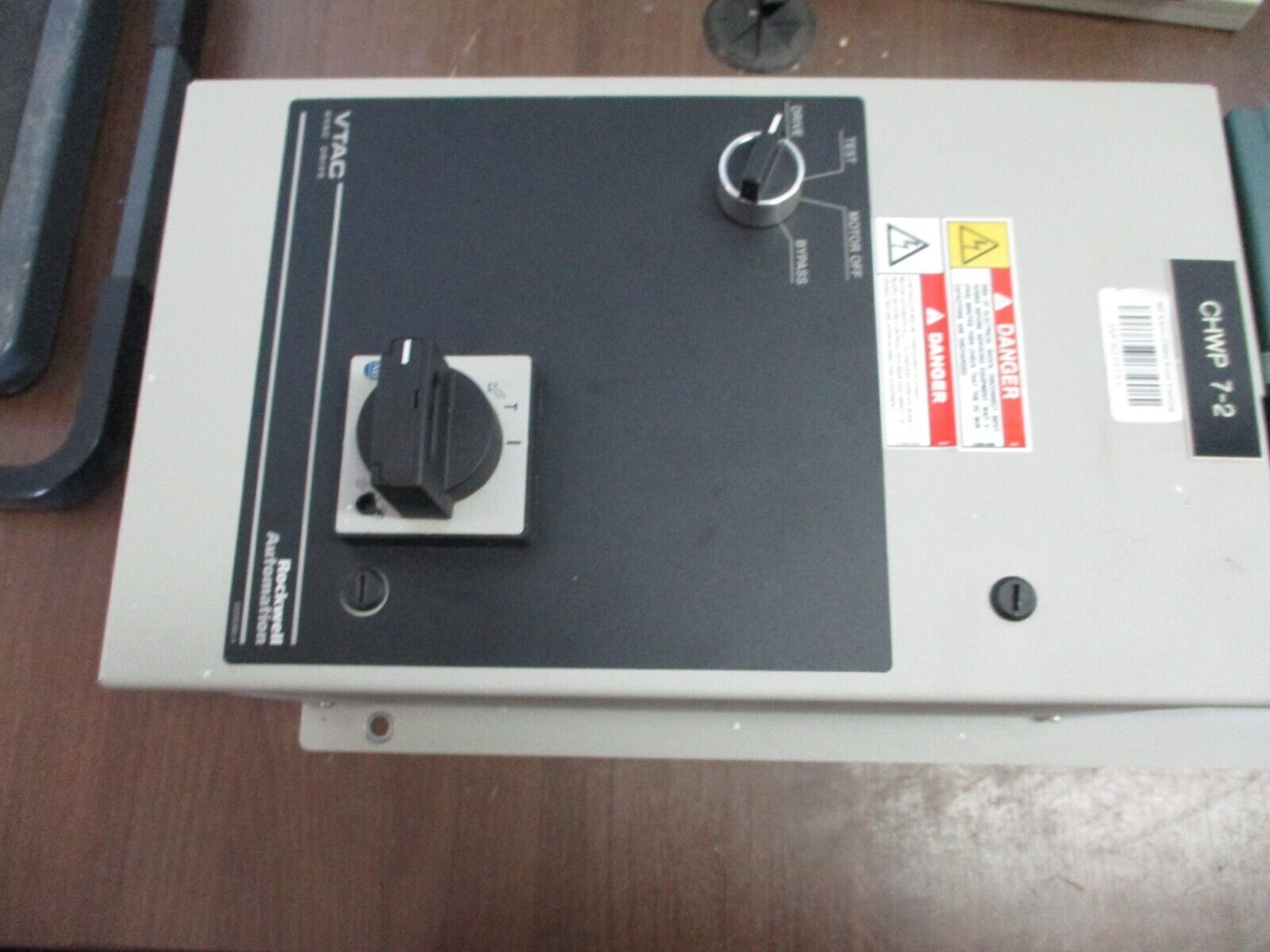 Rockwell Automation VTAC 9 AC Drive w/ Bypass 9VT401-027HTAN Ser. A 20HP 3Ph