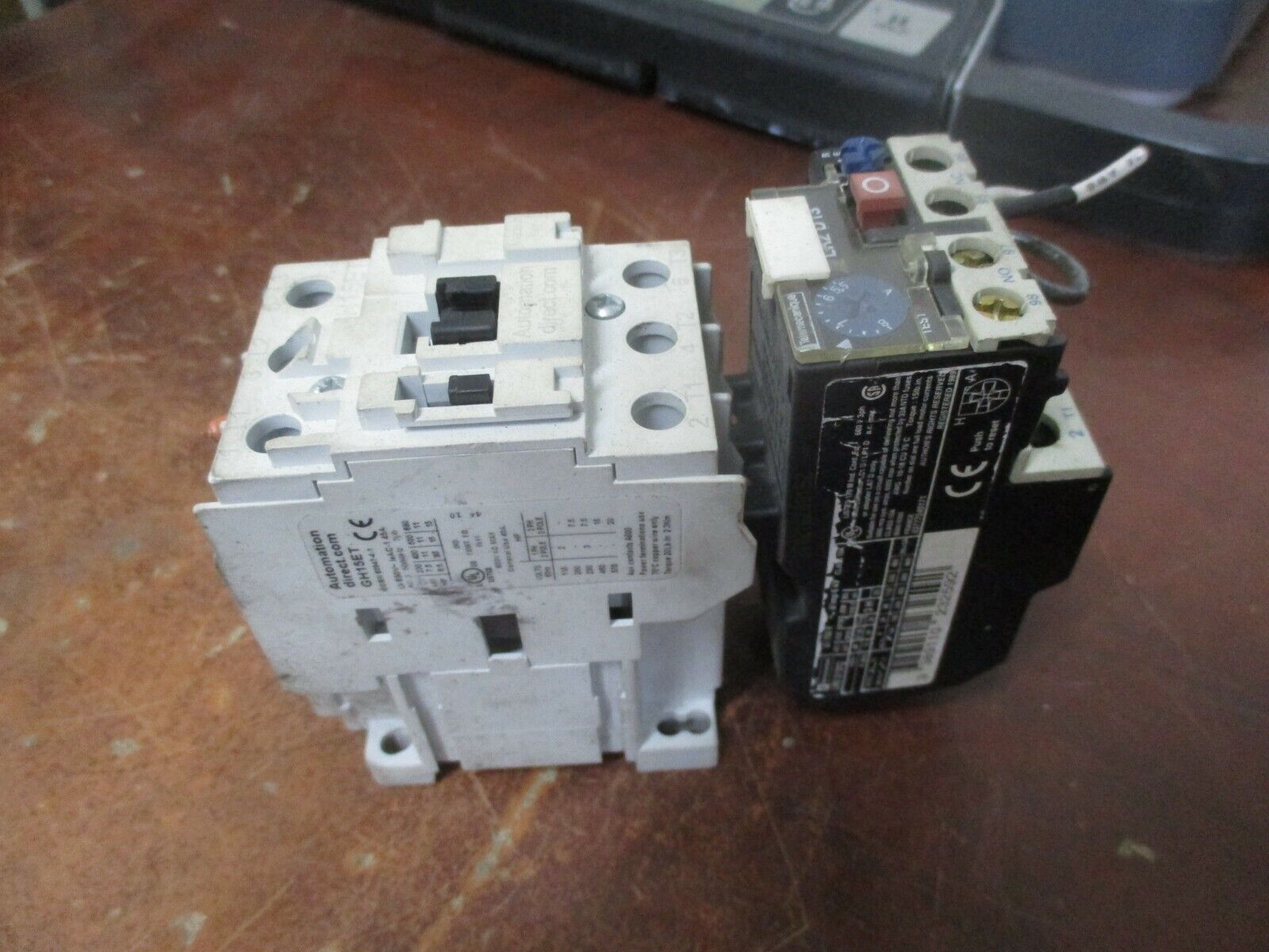 Automation Direct Starter GH15ET / LR2 D1312 40A 600V Trip: 5.5-8A Used