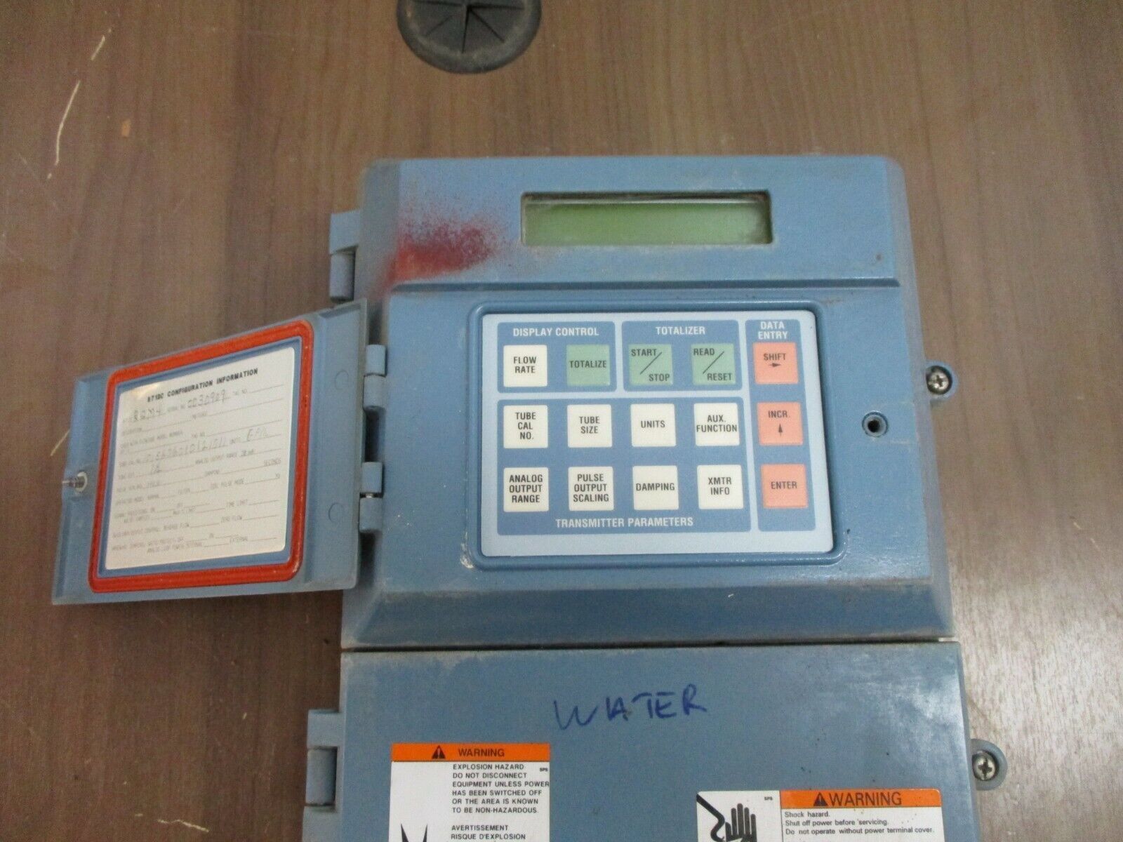 Rosemount Smart Family Magnetic Flow Transmitter 8712CR12M4 Used