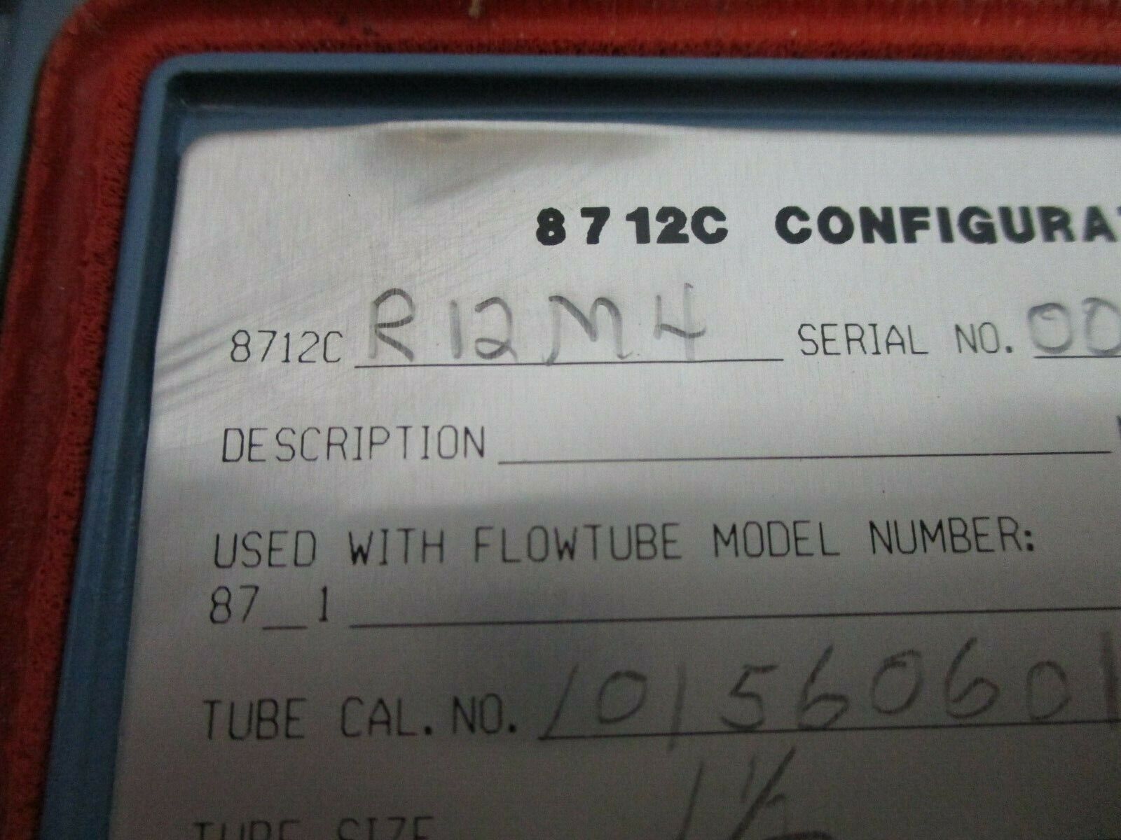 Rosemount Smart Family Magnetic Flow Transmitter 8712CR12M4 Used