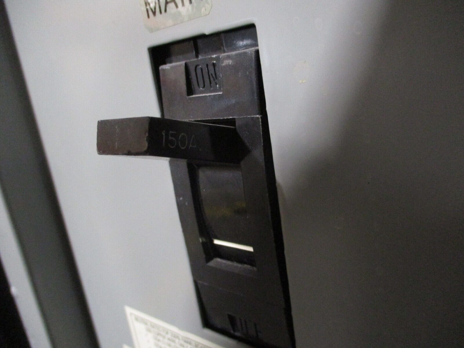 GE Main Breaker Circuit Breaker Panel AQF3422CTX 225A Max, 150A Main 208/120V