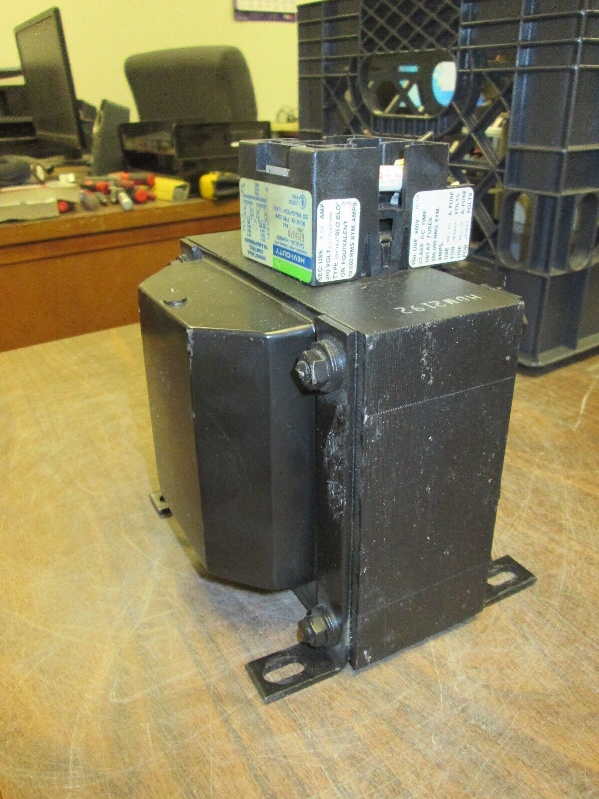 Hevi-Duty Control Transformer E8503PB 0.850KVA Pri 480V/240V Sec 120V Used