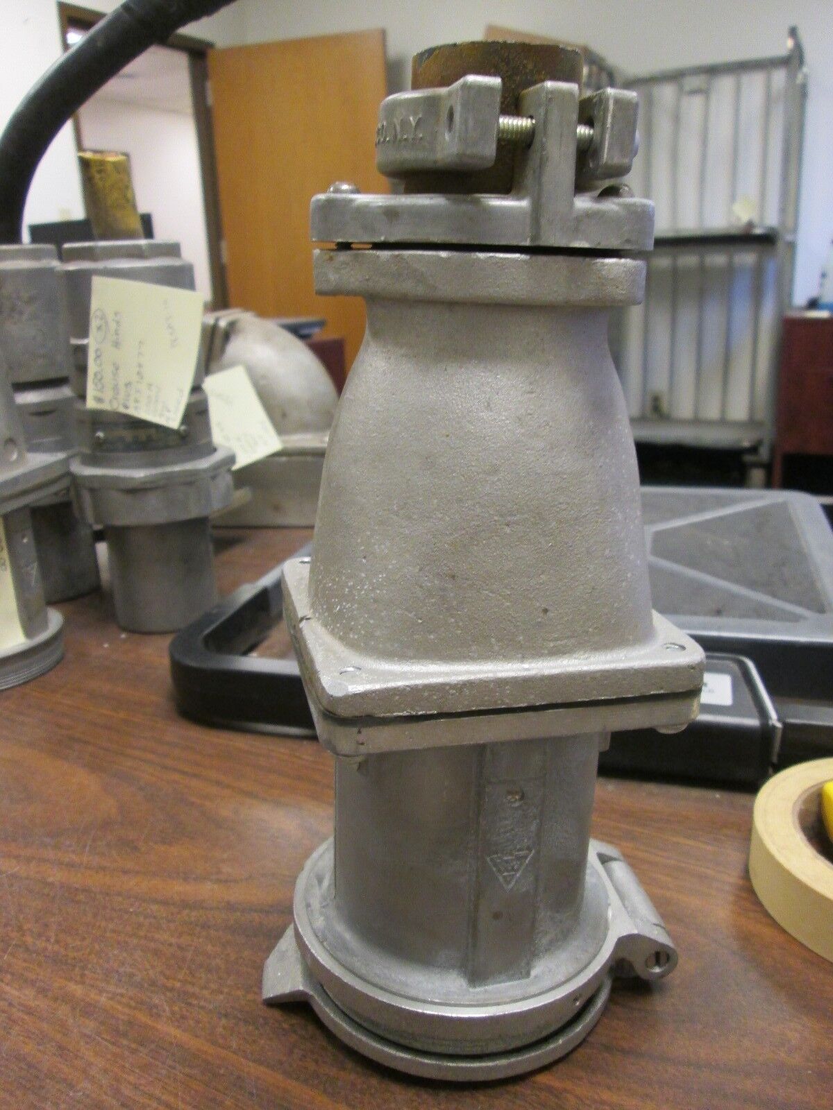 RussellStoll Connector JCF1034H 100A 600V 3P 4W Used