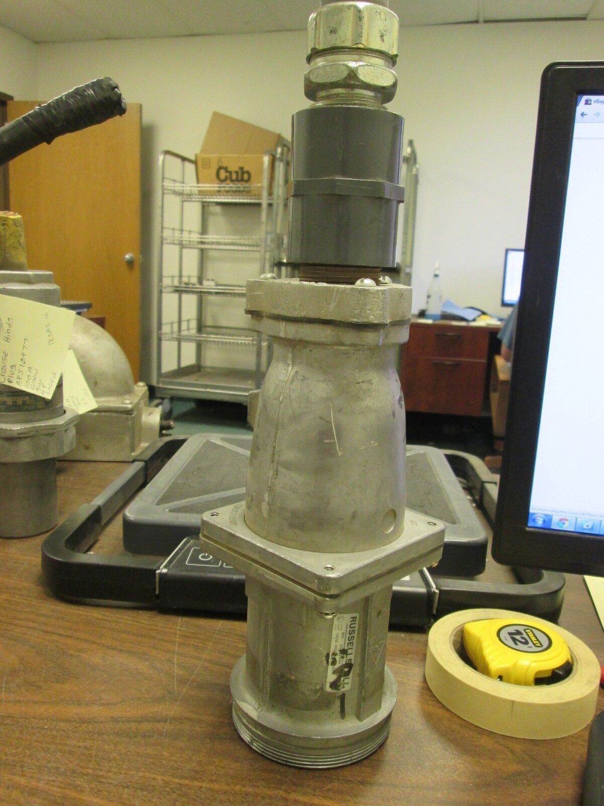 RussellStoll Connector JCS1034H 100A 600V 3P 4W