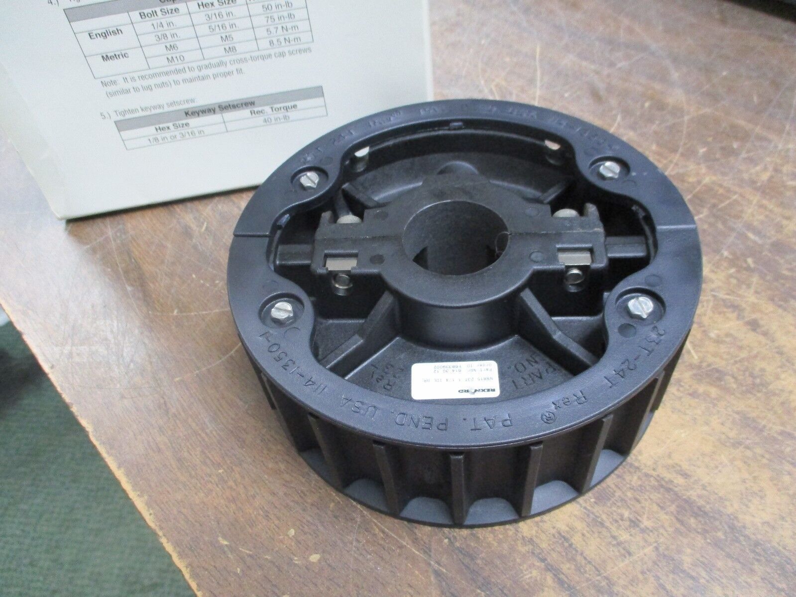 Rexnord Idler Roller Chain Sprocket 614-30-12 NS815-23T 1-1/4 IDL GR New Surplus