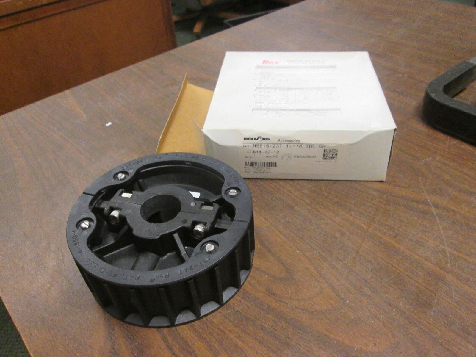 Rexnord Idler Roller Chain Sprocket 614-30-12 NS815-23T 1-1/4 IDL GR New Surplus