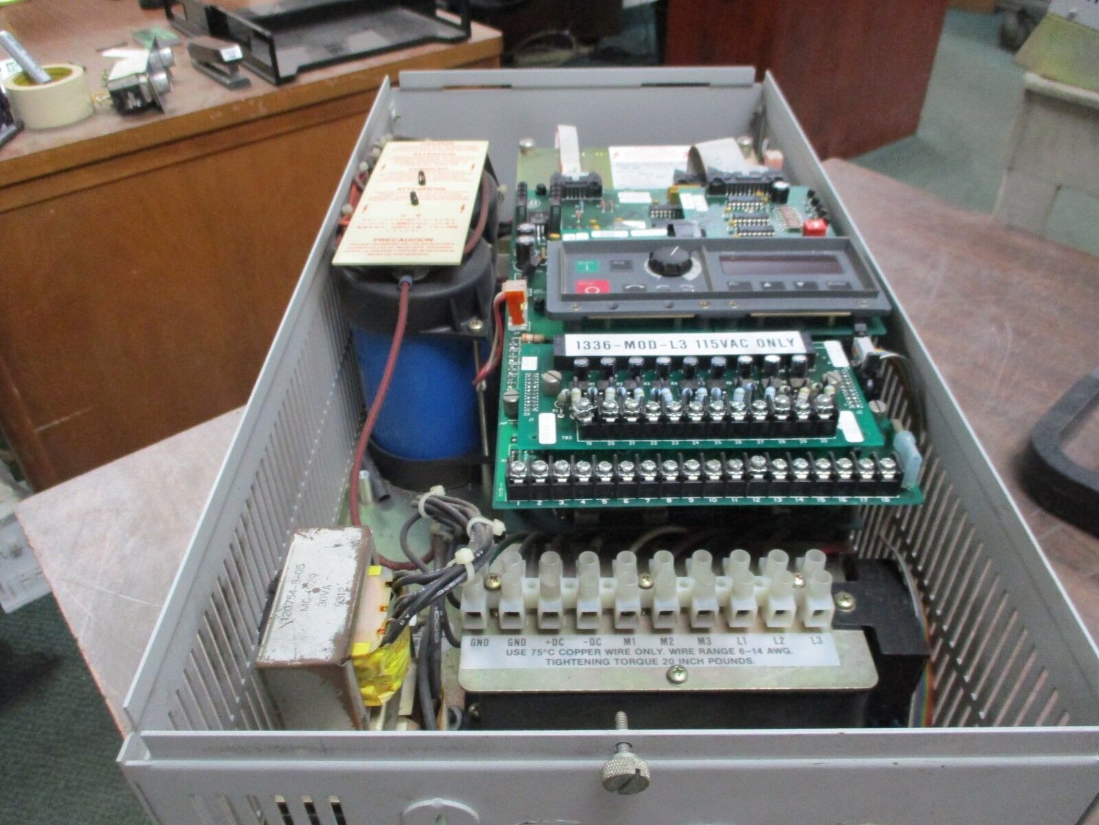 Allen-Bradley 1336 AC Drive 1336-B015-EAE-FA2-L3-S1 15HP 3Ph Used