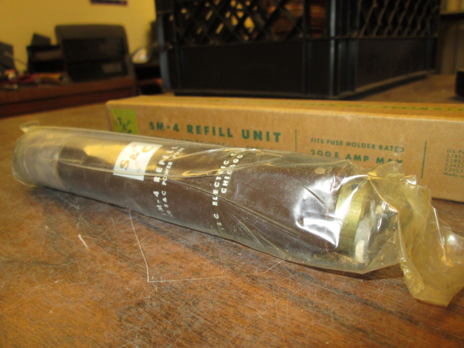 S&C SM-4 Power Fuse Refill Unit 122050 14.4KV 30A New Surplus