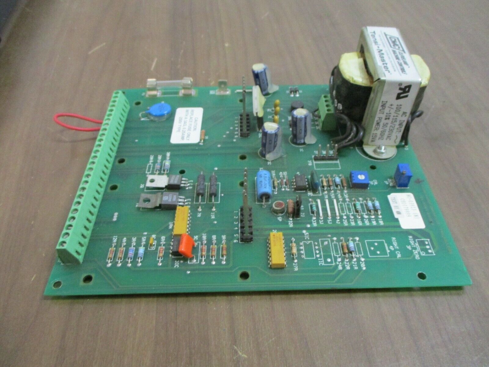 Cleveland Machine Tensi-Master Board MO-03923 Used