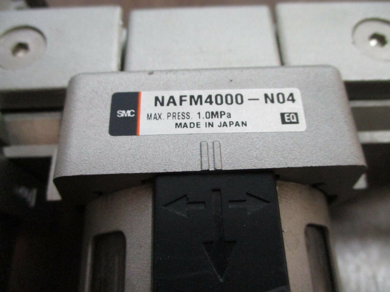 SMC Filter/Regulator Assembly NAFM4000-N04 / Naw4000-N04 0.05-0.85mpa Used