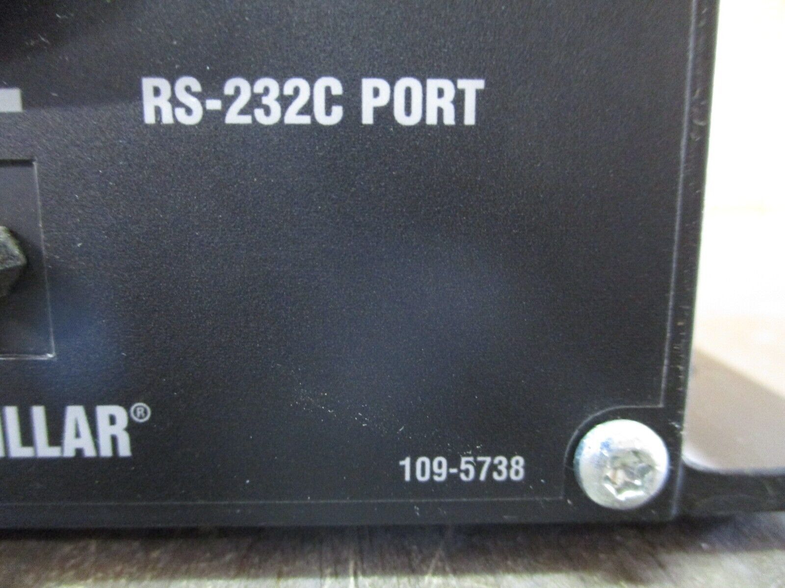Caterpillar Communication Module 109-5737 RS-232C Port Used