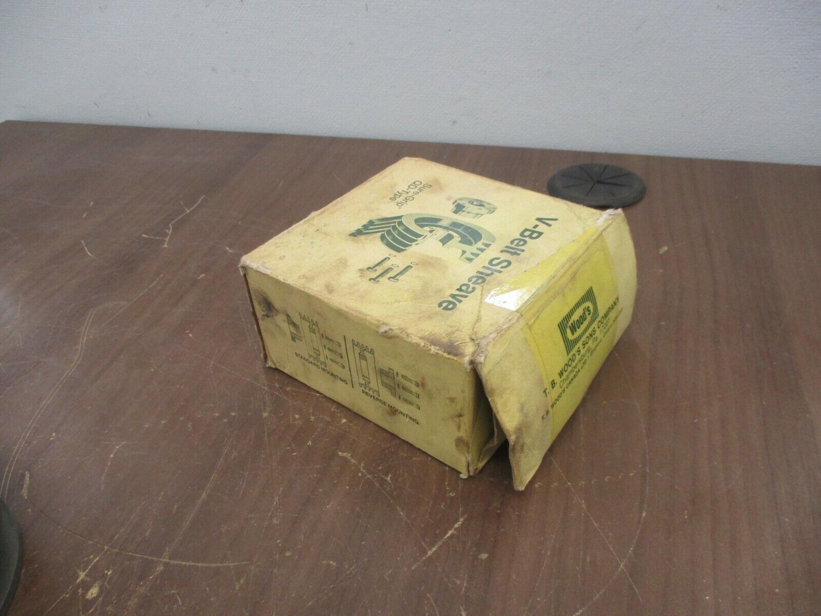 TB Woods V-Belt Sheave 4.6 3B SD QD-Type New Surplus *Missing Mounting Screws*