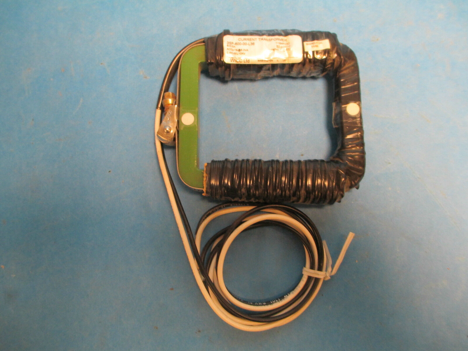 WICC Currnet Transformer, 3SP-600-00-L36, 5VA, New Surplus!