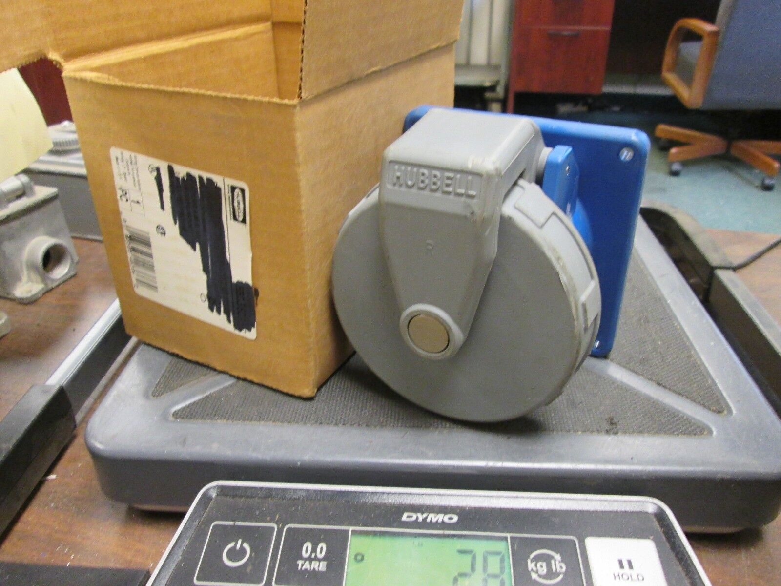 Hubbell Receptacle 560R9W 60A 120/208VAC 3P 5W New Surplus