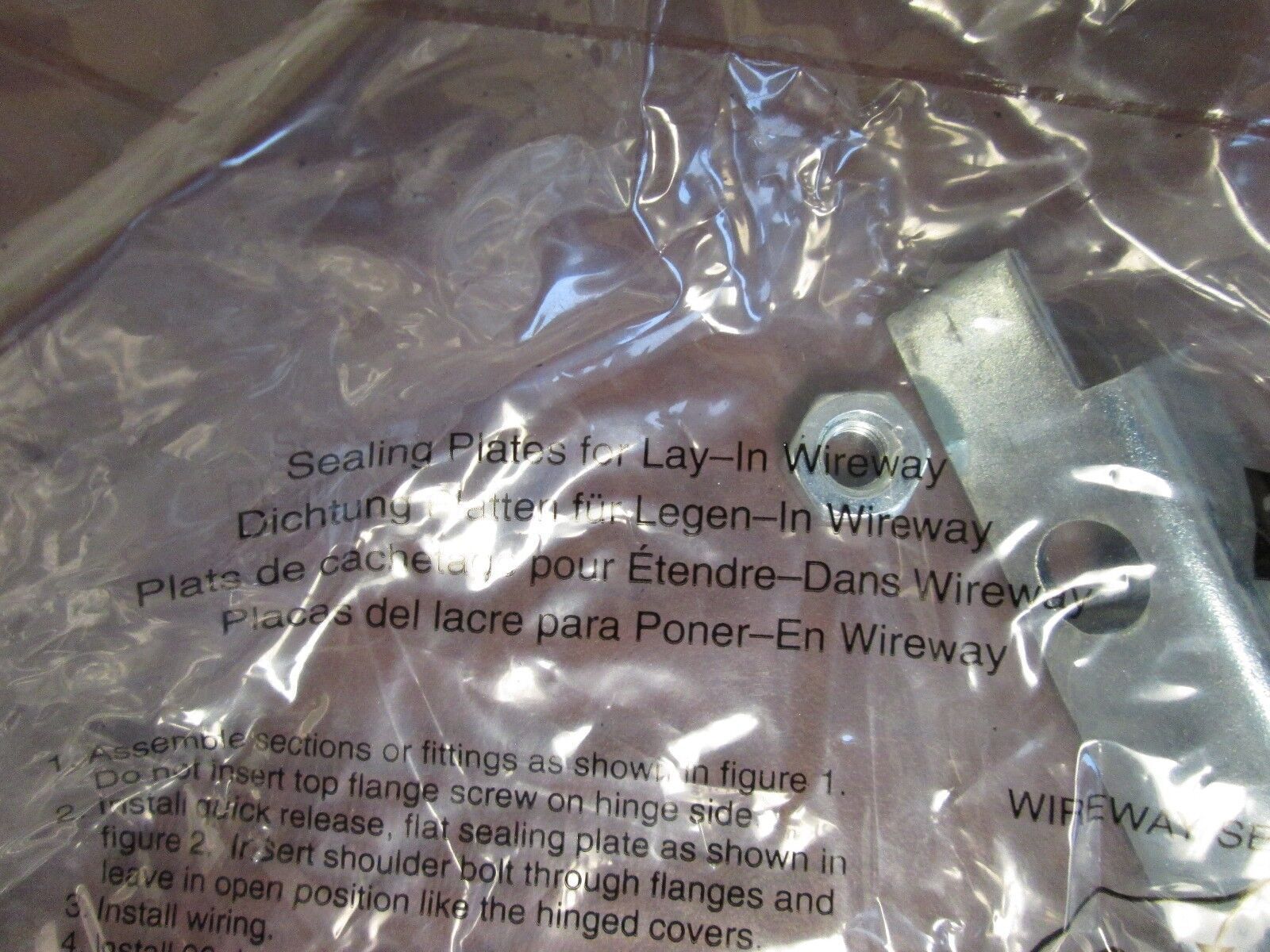 Hoffman Wireway 44LSAG Kit 18506047 *Lot of 2* New Surplus