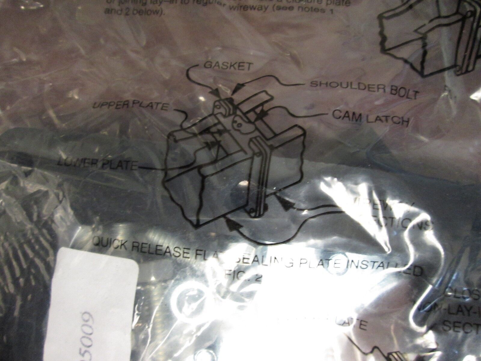 Hoffman Wireway 44LSAG Kit 18506047 *Lot of 2* New Surplus