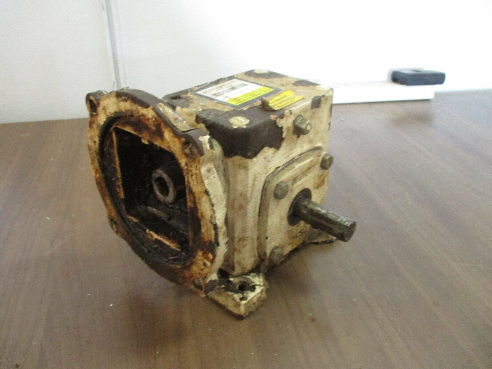 Boston Gear Reducer BKF715B-10K-B5-G Ratio 10:1 Used