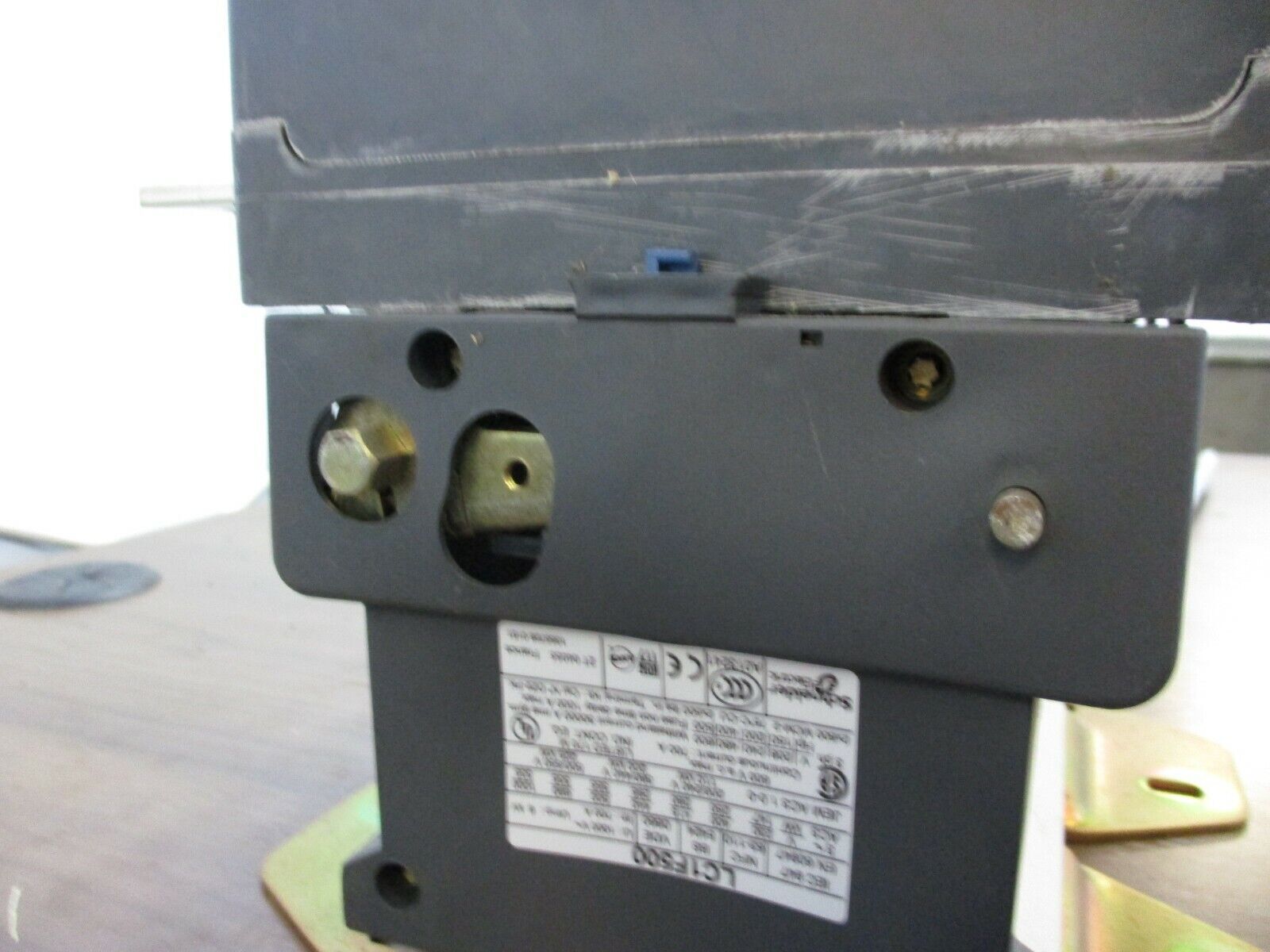 Schneider Electric Contactor LC1F500 120V Coil 700A 600V Used