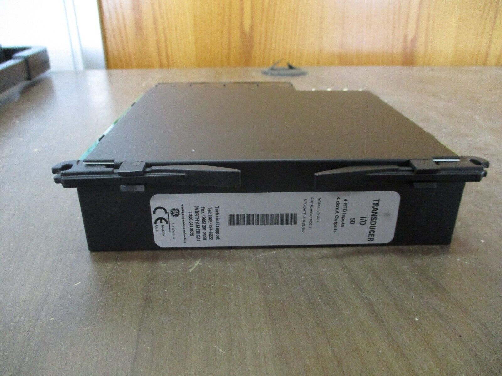 GE Multilin Transducer I/O Module UR 5DH 4 RTD Inputs 4 dcmA Outputs Used