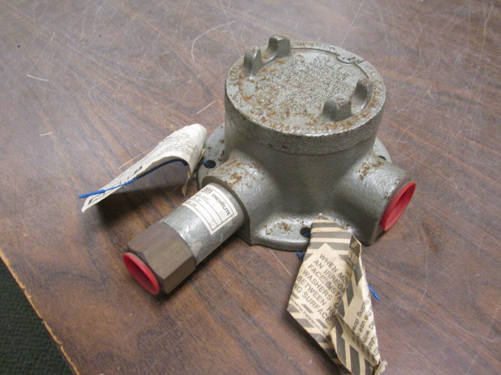 SOR Pressure Switch 6L-K5-N4-D2A Range:20-180PSI 1500 Over Range 2500 Proof Used