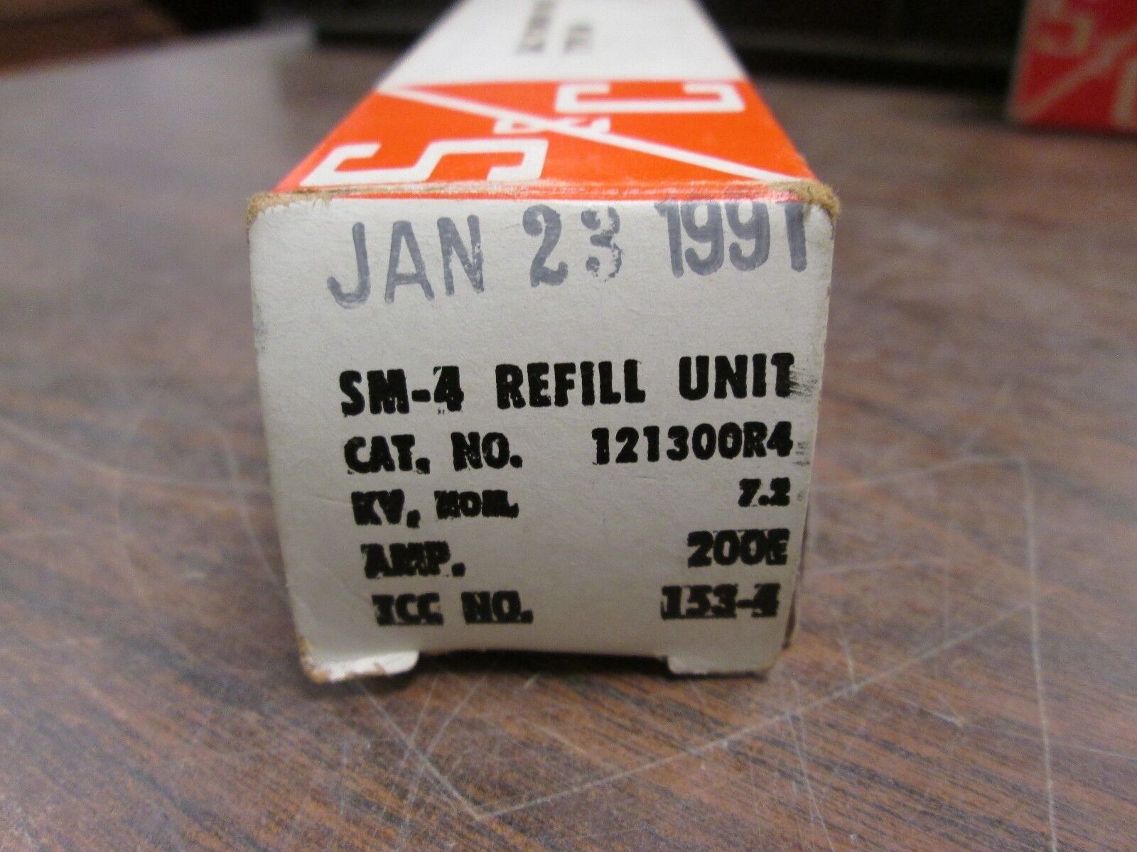 S&C SM-4 Power Fuse Refill Unit 121300R4 4.2KV 200A New Surplus