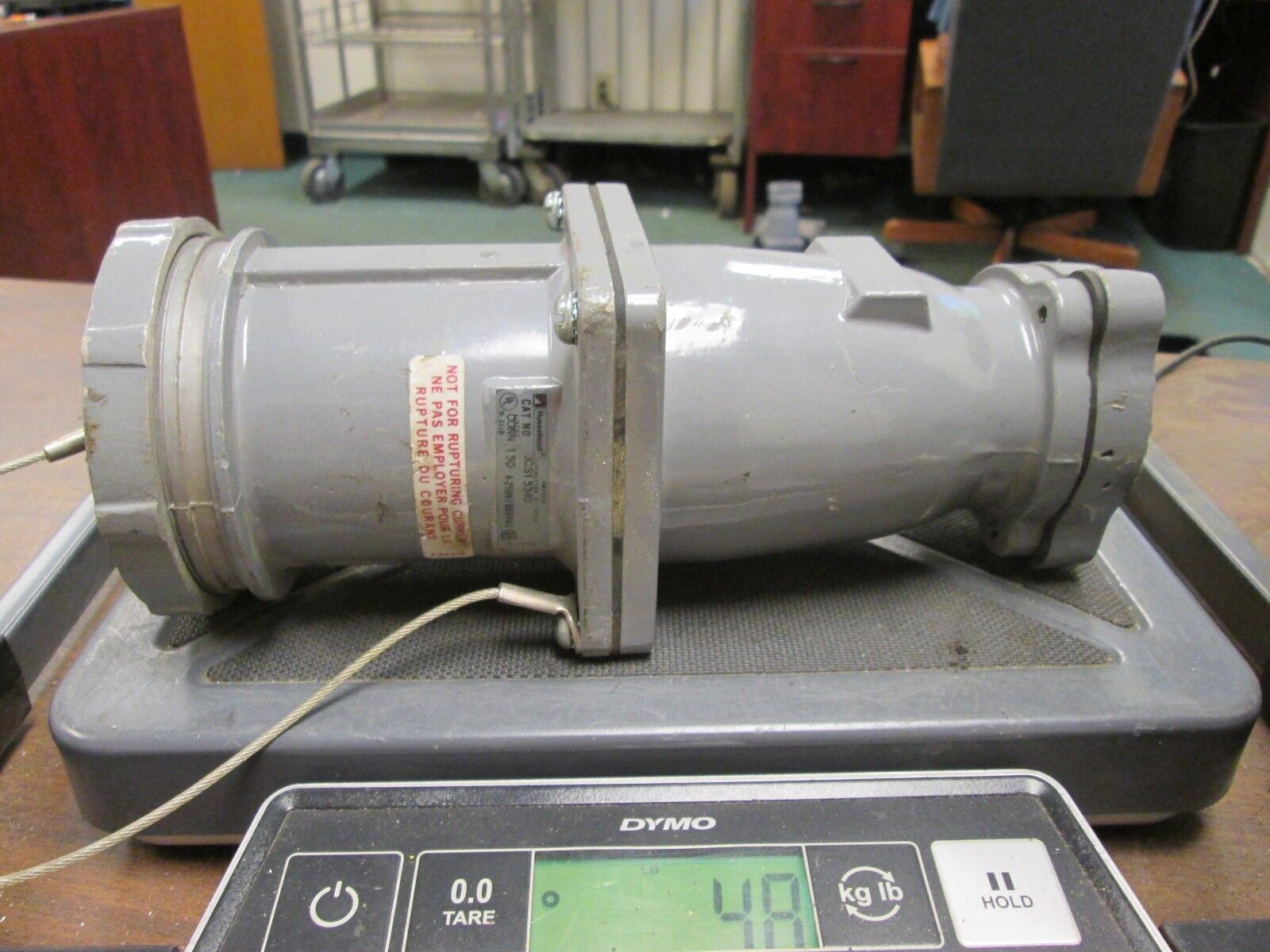 RussellStoll Receptacle JCS1534D 150A 600V 3P 4W Used