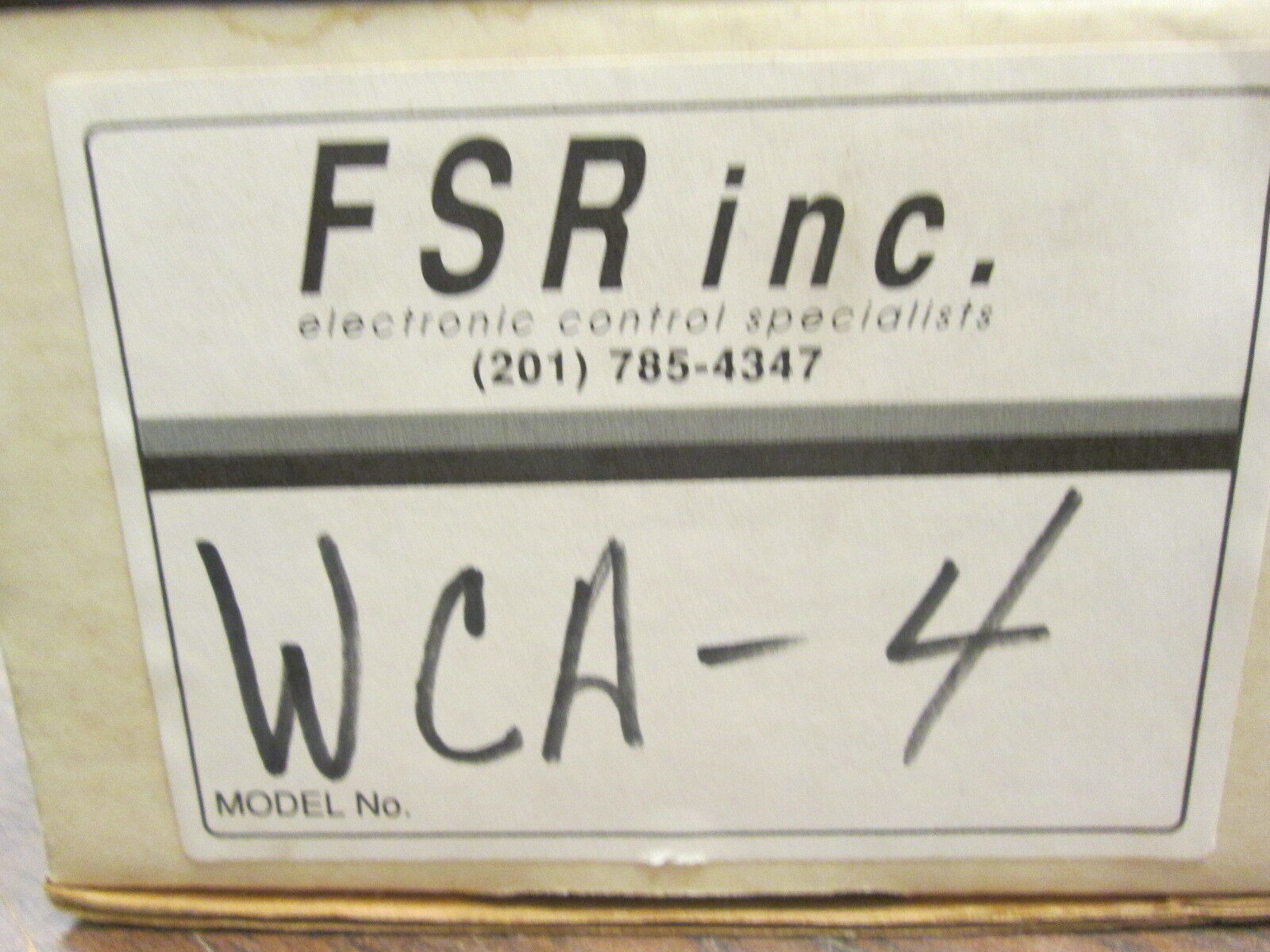 FSR Summing Device EZ WCA-4 New Surplus
