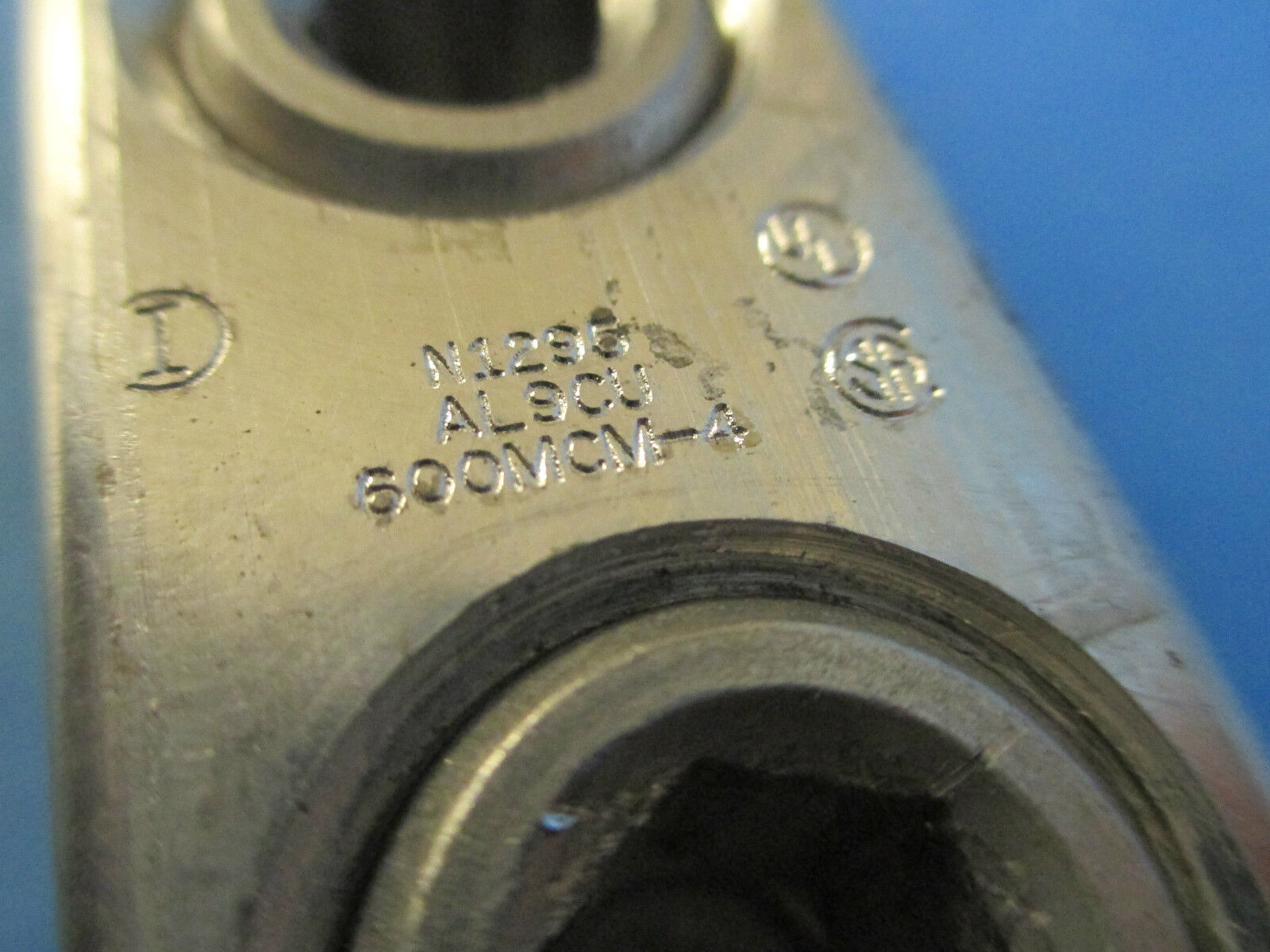 Ilsco 6 Position Terminal Block N1295, AL9CU, 600MCM-4