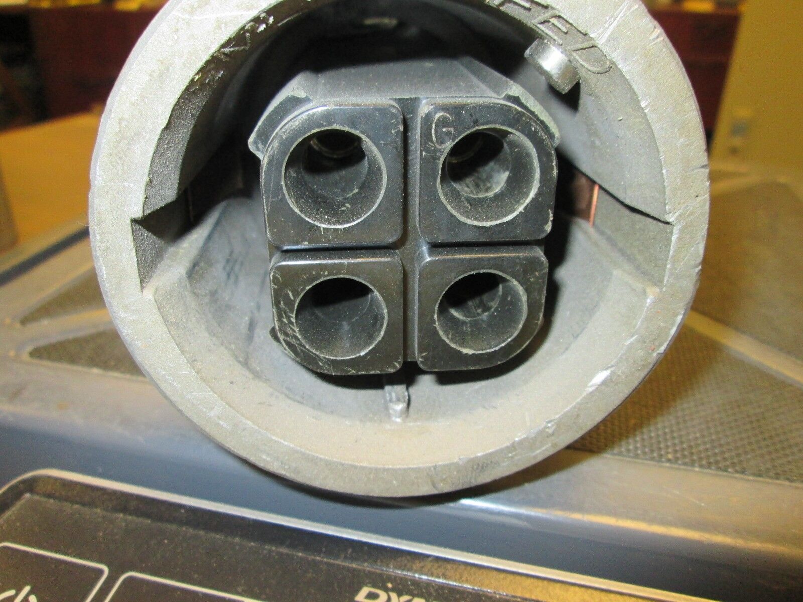 RussellStoll Receptacle JCS1534D 150A 600V 3P 4W *Missing Cap* Used