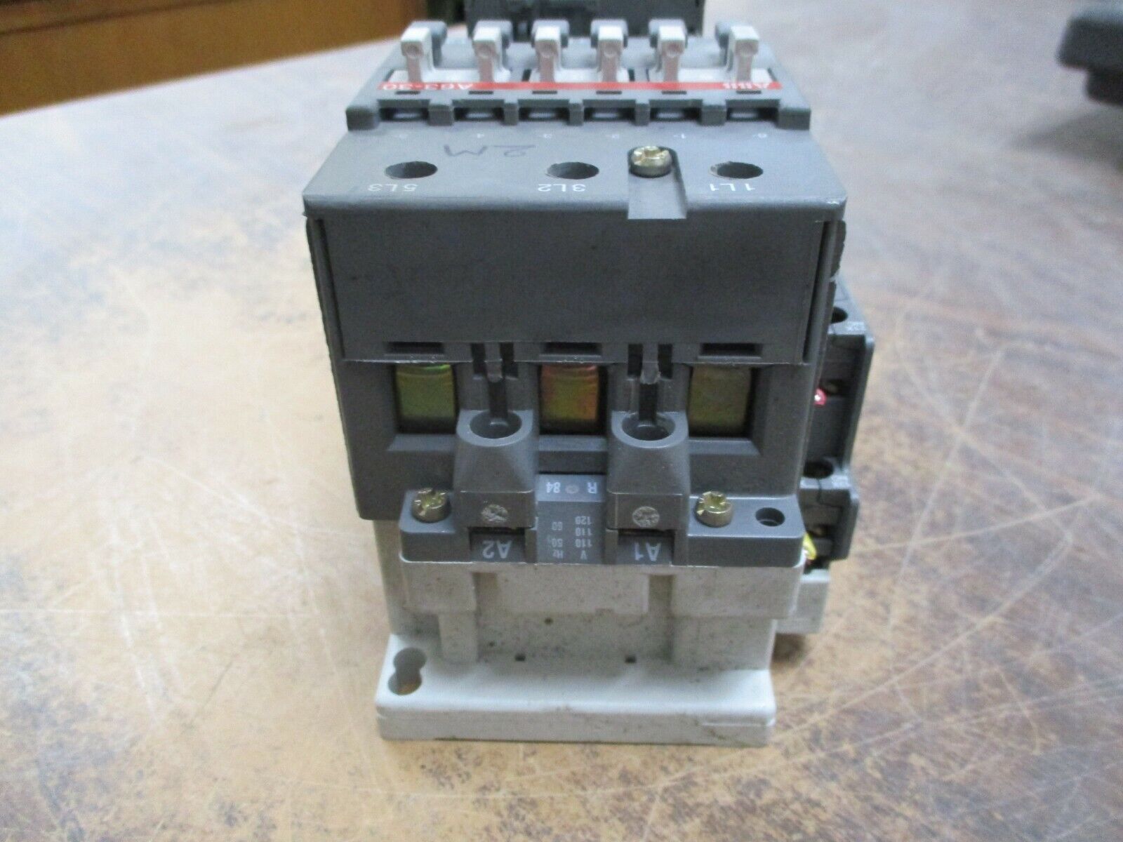 ABB Starter A63-30 / TA75 DU 120V Coil 90A 600V Trip: 60-80A Used