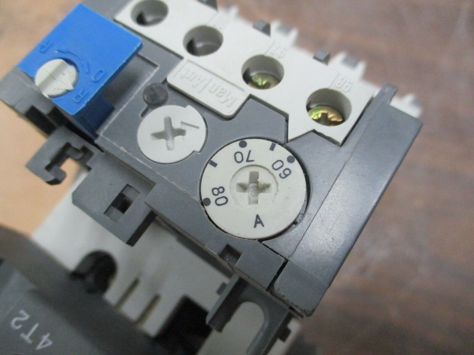 ABB Starter A63-30 / TA75 DU 120V Coil 90A 600V Trip: 60-80A Used