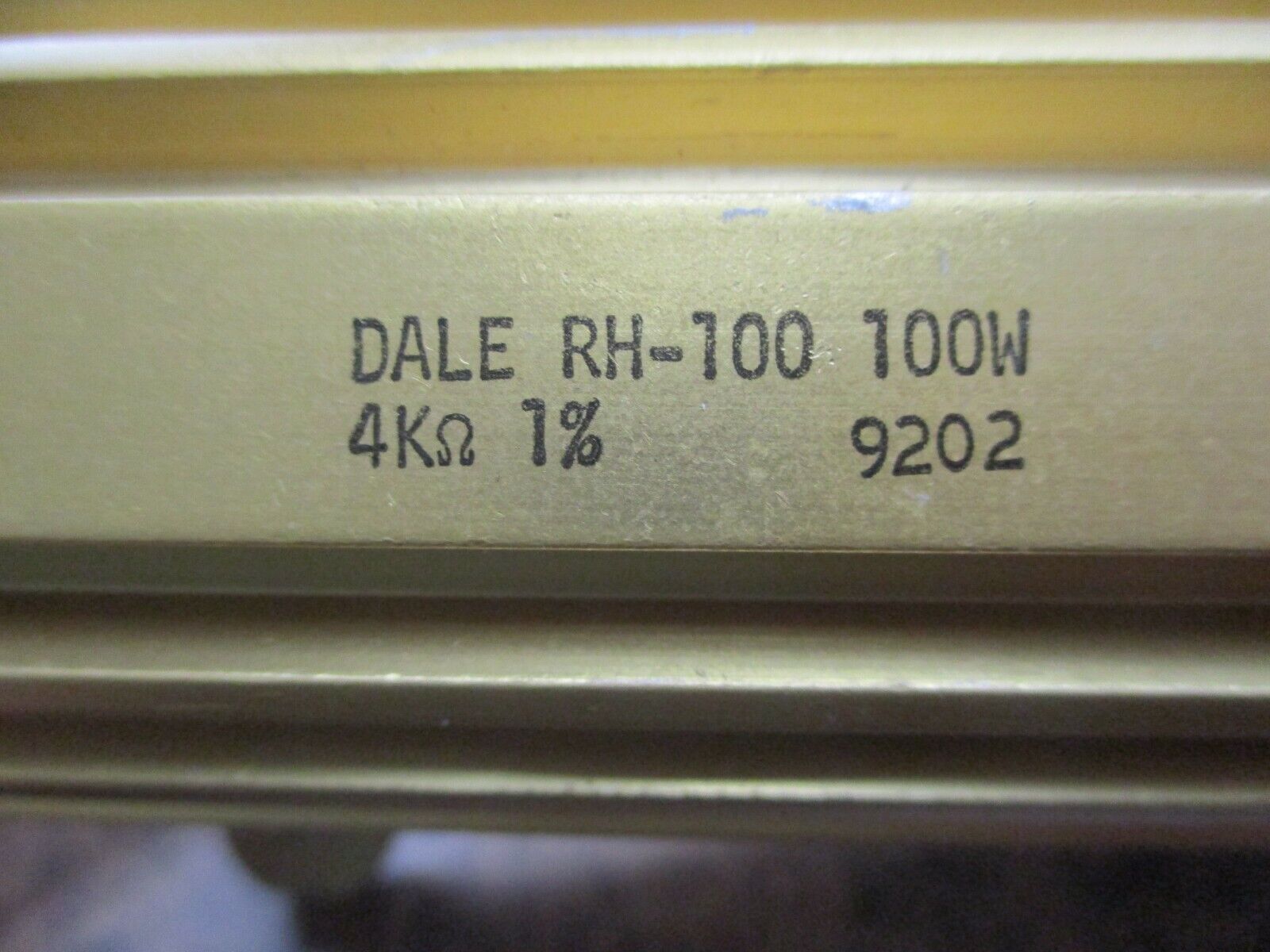 Dale Power Resistor RH-100 100W 4K ohms *Lot of 2* Used